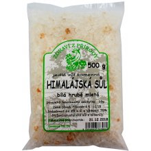 Zdraví z přírody himalájská sůl bílá hrubá 500 g