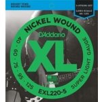 D'ADDARIO EXL220-5 Super Light - .040 - .125 – Hledejceny.cz