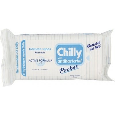 Chilly Intimní ubrousky Intima Antibacterial 12 ks – Hledejceny.cz