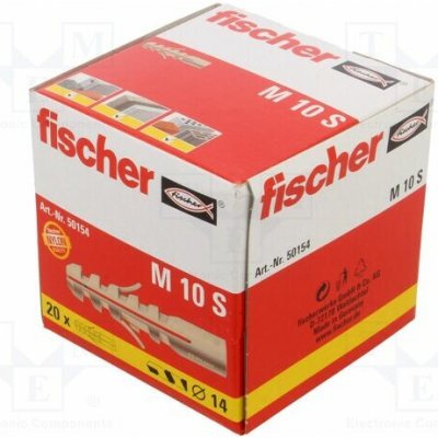 FISCHER 50154 Plastic anchor; without screw; 14x70; M-S; 20pcs; 14mm – Hledejceny.cz