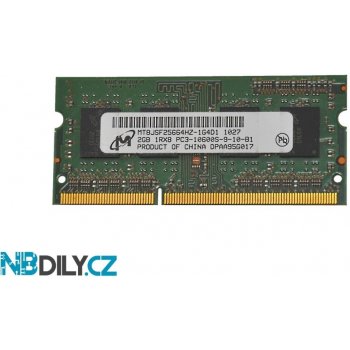 Micron DDR3 2GB MT8JSF25664HZ-1G4D1