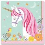 Amscan Jednorožec ubrousky 16ks 33x33cm – Zboží Mobilmania