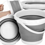 Verk Group Verk 01547 Skládací silikonový kbelík 5 l – Zboží Dáma