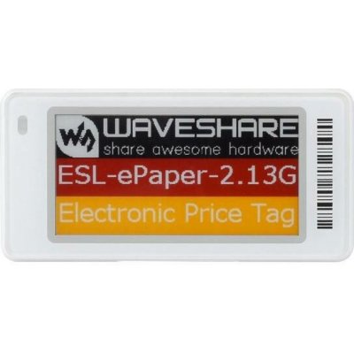 Waveshare ESL e-Paper 2,13″ elektronická cenovka – Zboží Živě