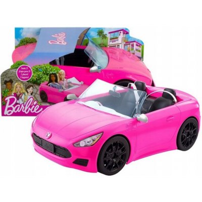 Barbie Kabriolet velké auto růžové auto pro panenky 2-místné HBT92 – Sleviste.cz