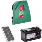 Ako Sada elektrického ohradníku DUO Power X 5000 a solární panel 55 W a akumulátor 70 Ah – Hledejceny.cz