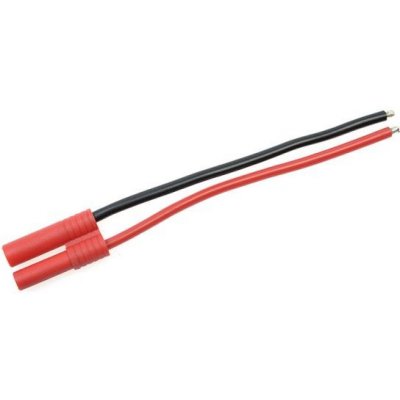 Revtec Konektor zlacený 4.0mm samec s kabelem 14AWG 10 cm – Zbozi.Blesk.cz