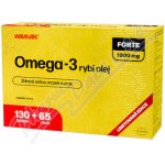 Walmark Omega 3 Forte 1000mg 130+65 tablet Promo 2025 – Hledejceny.cz