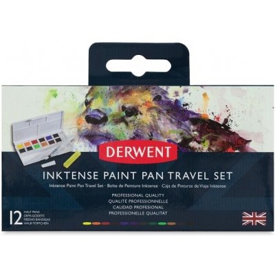 Inktense akvarely v cestovní sadě Derwent – Hledejceny.cz
