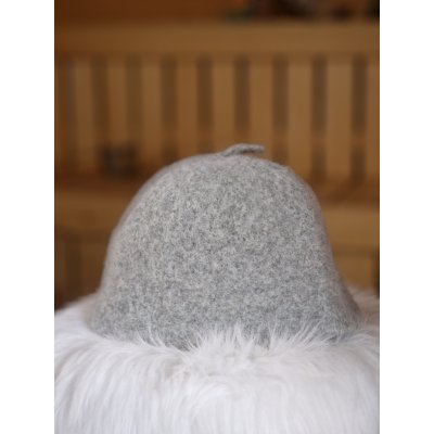 Saunový mág Čepice šedivá – Zboží Dáma