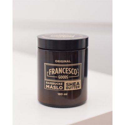Francesco's Goods Bambucké máslo 180 ml – Zboží Mobilmania