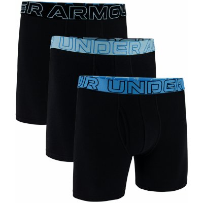 Under Armour Charged Cotton 6In 3 Pack Black – Hledejceny.cz