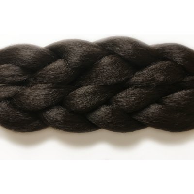 100% Kanekalon jumbo braid Barva: 4 (very dark brown - tmavě hnědá), Značka: Dream Hair: Super Braid – Zboží Dáma