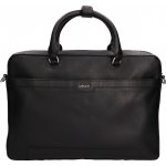 Lagen unisex business taška kožená 20235 black – Zboží Dáma