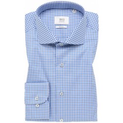 Eterna slim fit košile "Karo Twill" dlouhý rukáv 8128_13F682 kostkovaná modrá/bílá