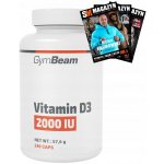 GymBeam Vitamin D3 2000 IU 240 kapslí – Hledejceny.cz