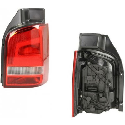 ZADNÍ SVĚTLO, LAMPA PRAVÉ CARAVELLE, MULTIVAN VOLKSWAGEN TRANSPORTER/MULTIVAN (T5), 10.09- OE: 7E5 945 096 E, 7E5945096C 2SK 010 318-081 Hella – Hledejceny.cz