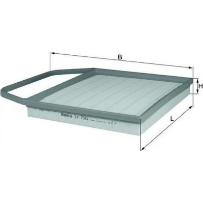 Vzduchový filtr MAHLE ORIGINAL LX 1564 (LX1564) – Hledejceny.cz