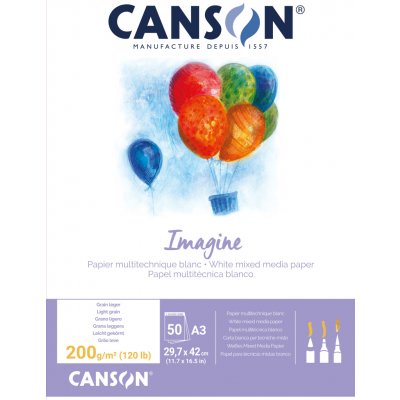 Canson Imagine listy A3 200g 50 listů – Zboží Dáma