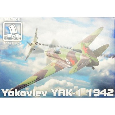 Brengun Yakovlev Yak 1 mod.1942 Jakovlev Jak 1 plastic kit BRP72021 1:72
