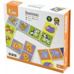 Viga Dřevěné domino Divoká zvířátka – Zboží Živě