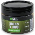 Karel Nikl Nikl Boilies v dipu Scopex & Squid 20 mm 250 g – Sleviste.cz