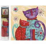 Norimpex Diamantové malování 7D Kočky 30 x 30 cm – Zboží Mobilmania