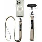 Šňůrka na krk Tech-Protect C6S Crossbody popruh na mobil 2v1 béžový – Zbozi.Blesk.cz