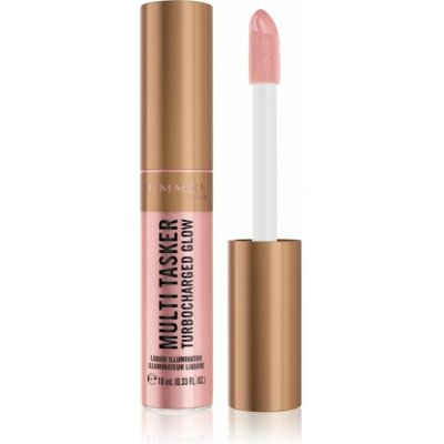 Rimmel Multi-Tasker Turbocharged Glow tekutý rozjasňovač 005 Iconic As Usual 10 ml – Zboží Dáma