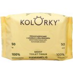 Kolorky Moist Toilet Tissue Hamamelis vlhčený 50 ks – Hledejceny.cz