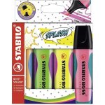 Stabilo zvýrazňovač různých barev 4 ks – Zboží Dáma