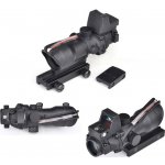 Aim O Optika ACOG 4x32 se světlovodným vláknem s RMR kolimátorem – Zboží Dáma