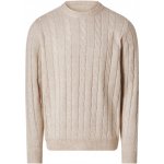 esmara Men pánský pletený svetr s podílem vlny béžová – Zboží Mobilmania