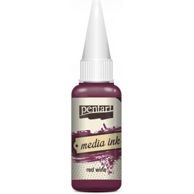 Pentart Alkoholový inkoust 20 ml ČERVENÉ VÍNO – Zboží Dáma