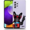 Pouzdro a kryt na mobilní telefon Samsung Picasee silikonové Samsung Galaxy A52 5G French Bulldog čiré