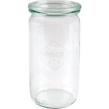 Weck zavařovací sklenice Cylinder sklenice + s víčkem 340 ml