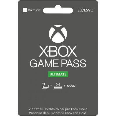 Microsoft Xbox Game Pass Ultimate členství 1 měsíc – Zboží Mobilmania