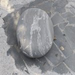 Zahradbí stolek kamenný Pebbles Swiss DS-10-L 210 kg šedý – Hledejceny.cz