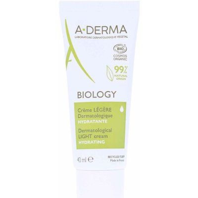 A-Derma Biology Dermatologický lehký krém Hydratační 40 ml