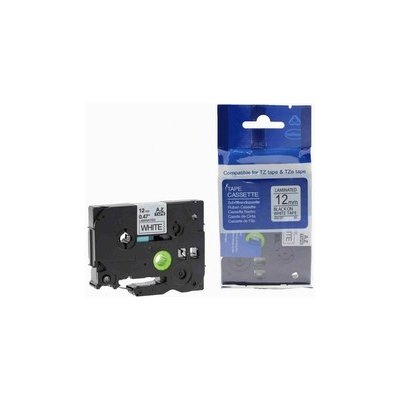 Kompatibilní páska s Brother TZ-231 / TZe-231, 12mm x 8m, černý tisk / bílý podklad – Zboží Živě
