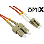 Opticord 1156 LC/UPC-SC/UPC Optický patch, 50/125, 15m – Sleviste.cz