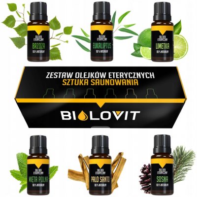 Bilovit vonný olej Umění saunování 6 x 10 ml – Hledejceny.cz