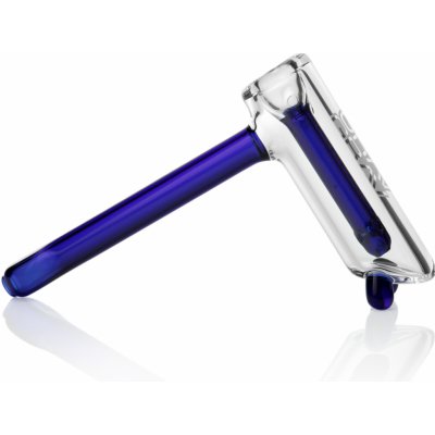 GRAV® Vodní Skleněná Fajfka Kladívko Modrá – Sleviste.cz