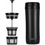 Espro French press kávovar TRAVEL PRESS P1 350 ml, černá, nerezová ocel – Zboží Mobilmania
