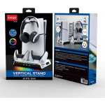 iPega P5S006 Multifunkční Nabíjecí RGB Stojan s Chlazením PS5 Slim White – Zboží Živě