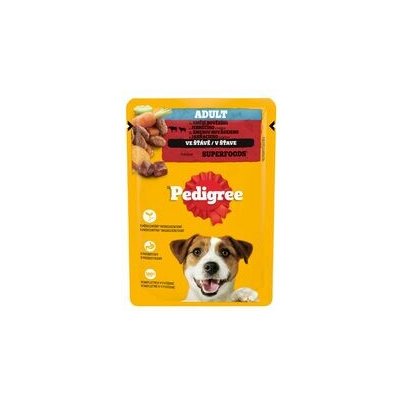 Pedigree Adult hovězí telecí a jehněčí ve šťávě 100 g – Hledejceny.cz