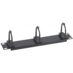 Vyvazovací panel XtendLan PP01-CB Vyvazovací panel, 10", 1U, 3x plastová úchytka PP01-CB – Hledejceny.cz