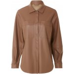 esmara dámská košile ve vzhledu kůže hnědá – Zboží Dáma