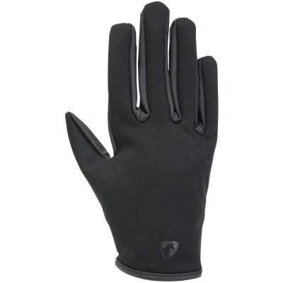 Hy Sport Active Hy - Dětské jezdecké rukavice Softshell Panels černá