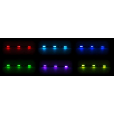 ALLRIDE Světlo interiérové 50 cm, 7 barev, 9 LED – Sleviste.cz
